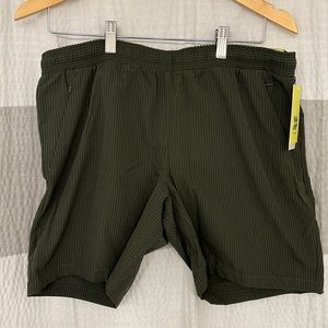 Men’s All In Motion brand running shorts, size 34.